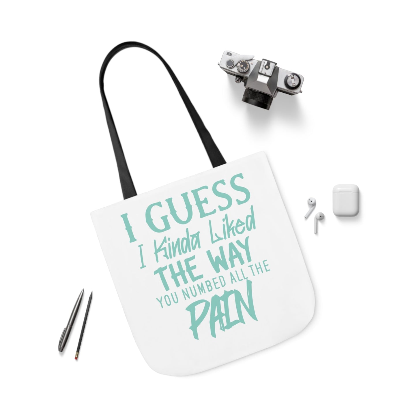 Lewis Capaldi Canvas Tote Bag - Lyrics