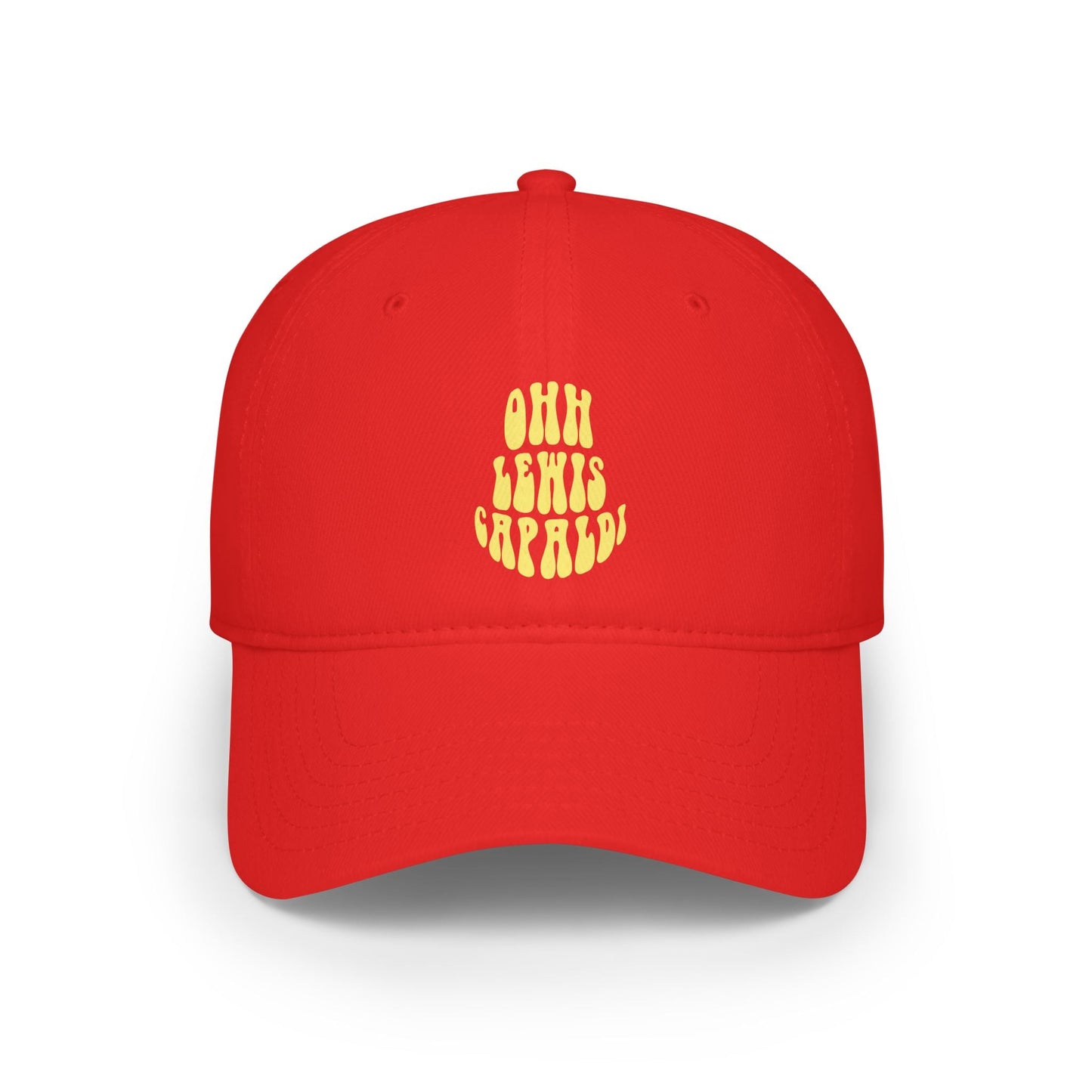 Lewis Capaldi Low Profile Baseball Hat - Ooh Lewis Capaldi