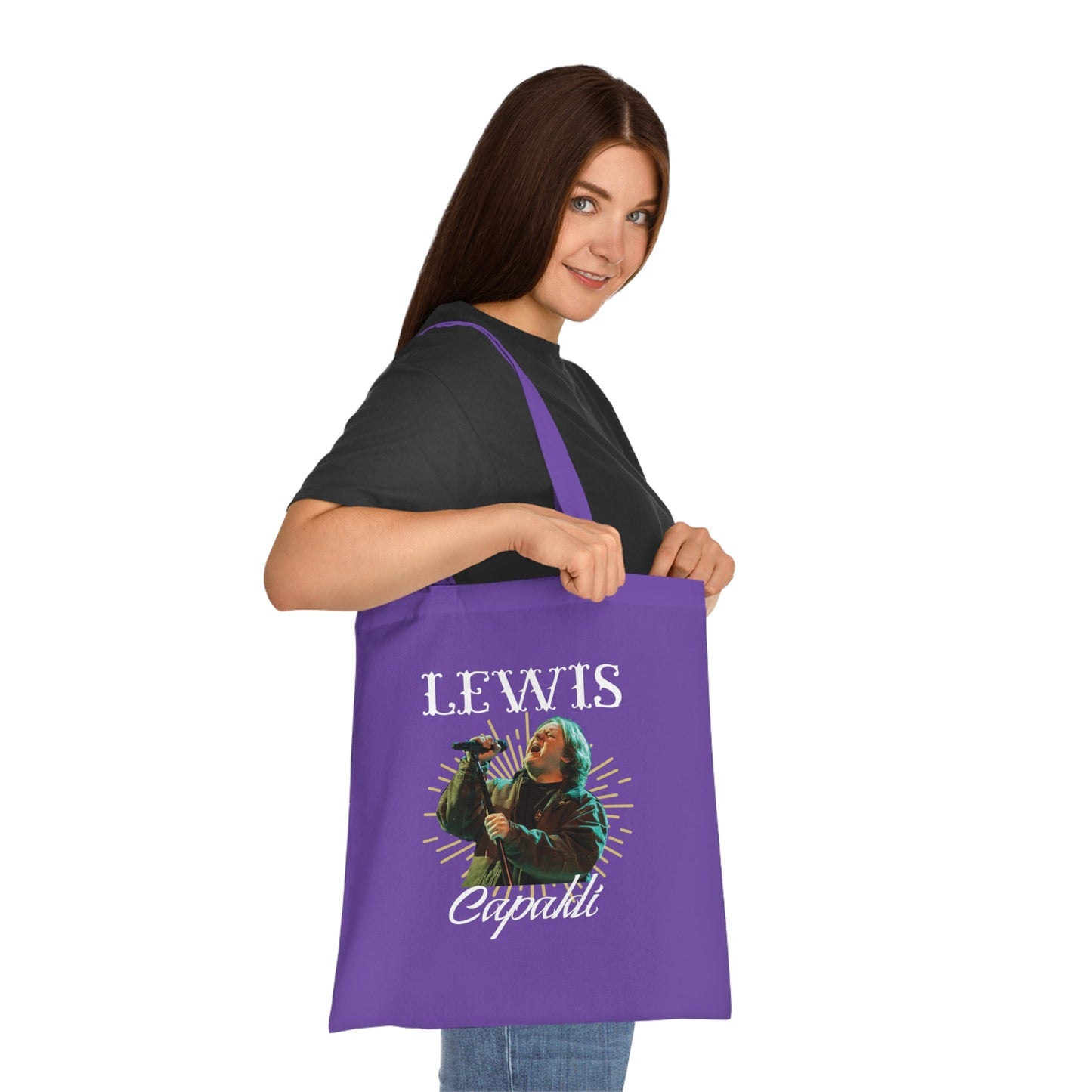 Lewis Capaldi Cotton Tote Bag - Graphic