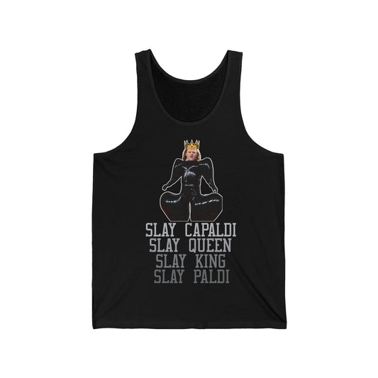 Lewis Capaldi Unisex Jersey Tank Top  - Slay Capaldi