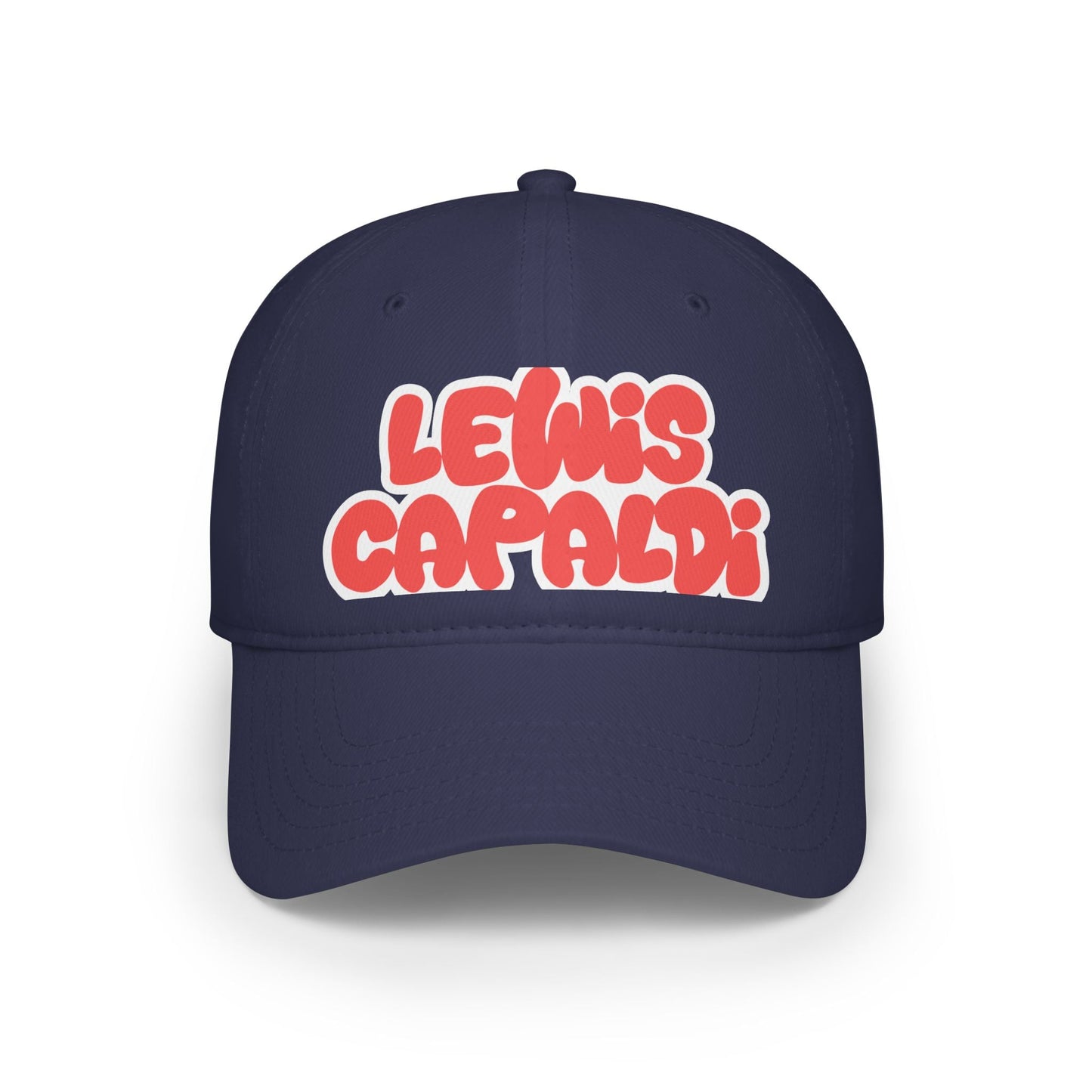 Lewis Capaldi Low Profile Baseball Hat - Writing