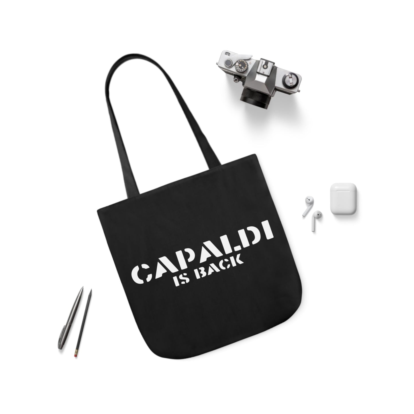 Lewis Capaldi Canvas Tote Bag - Capaldi is back