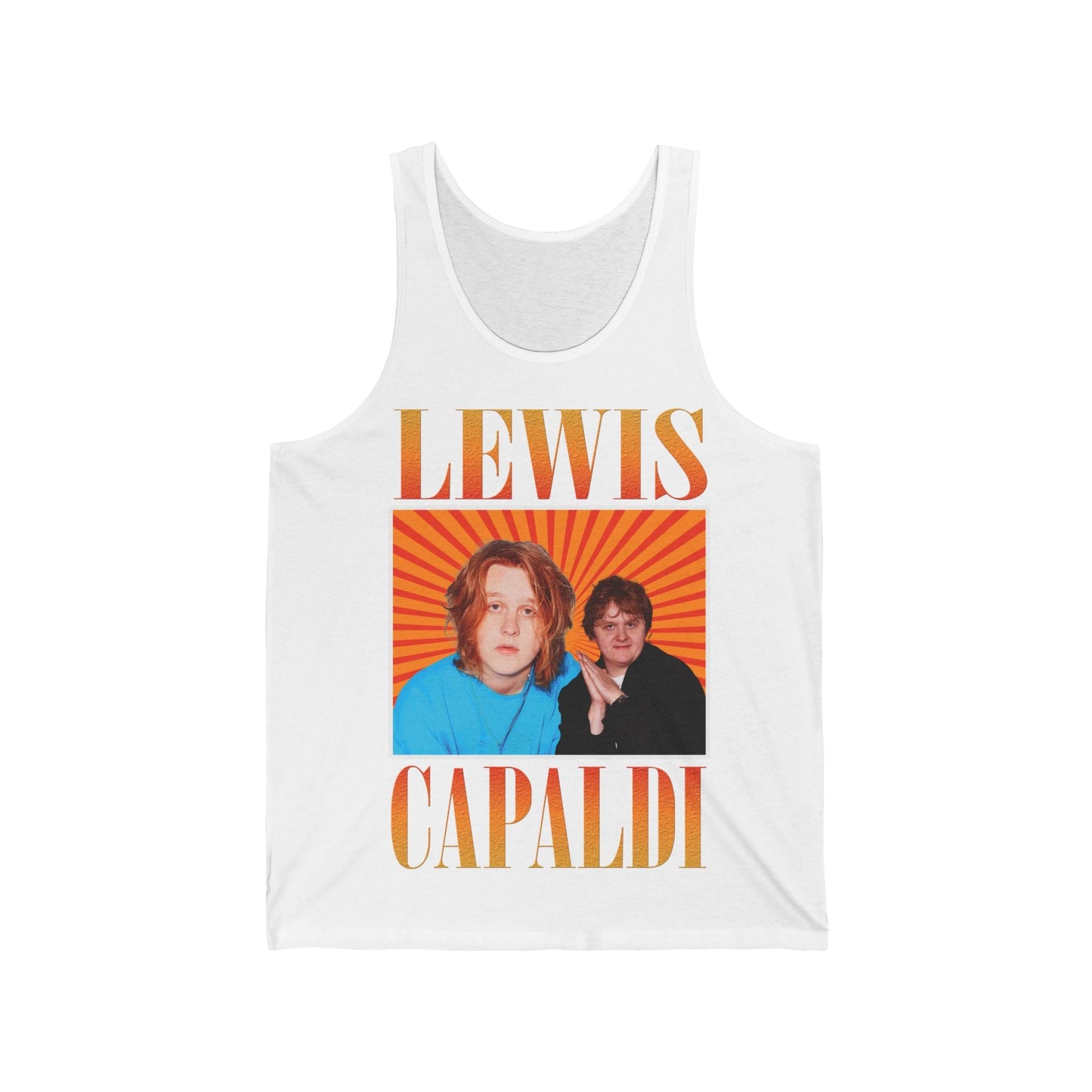 Lewis Capaldi Unisex Jersey Tank Top - Graphic