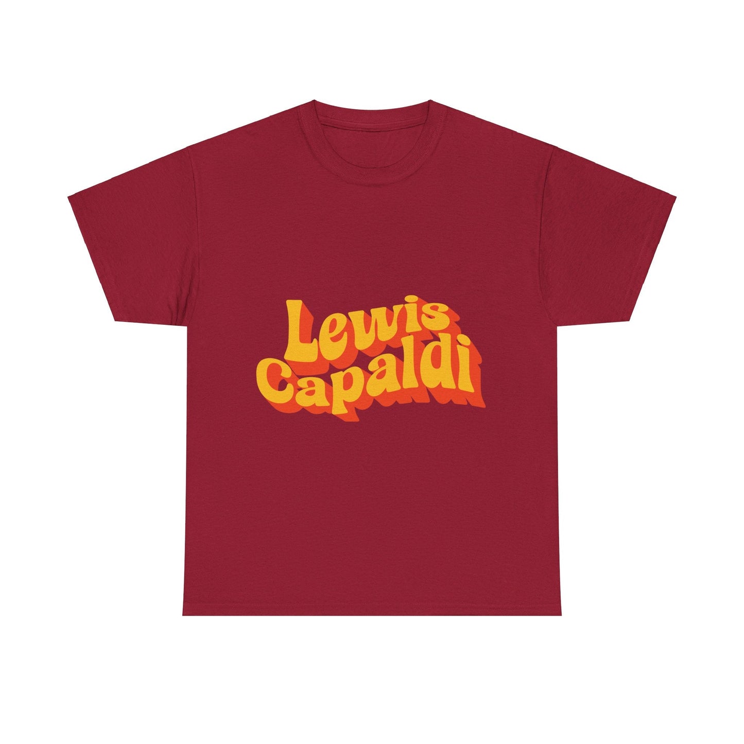 Lewis Capaldi Unisex Heavy Cotton Tee - Writing