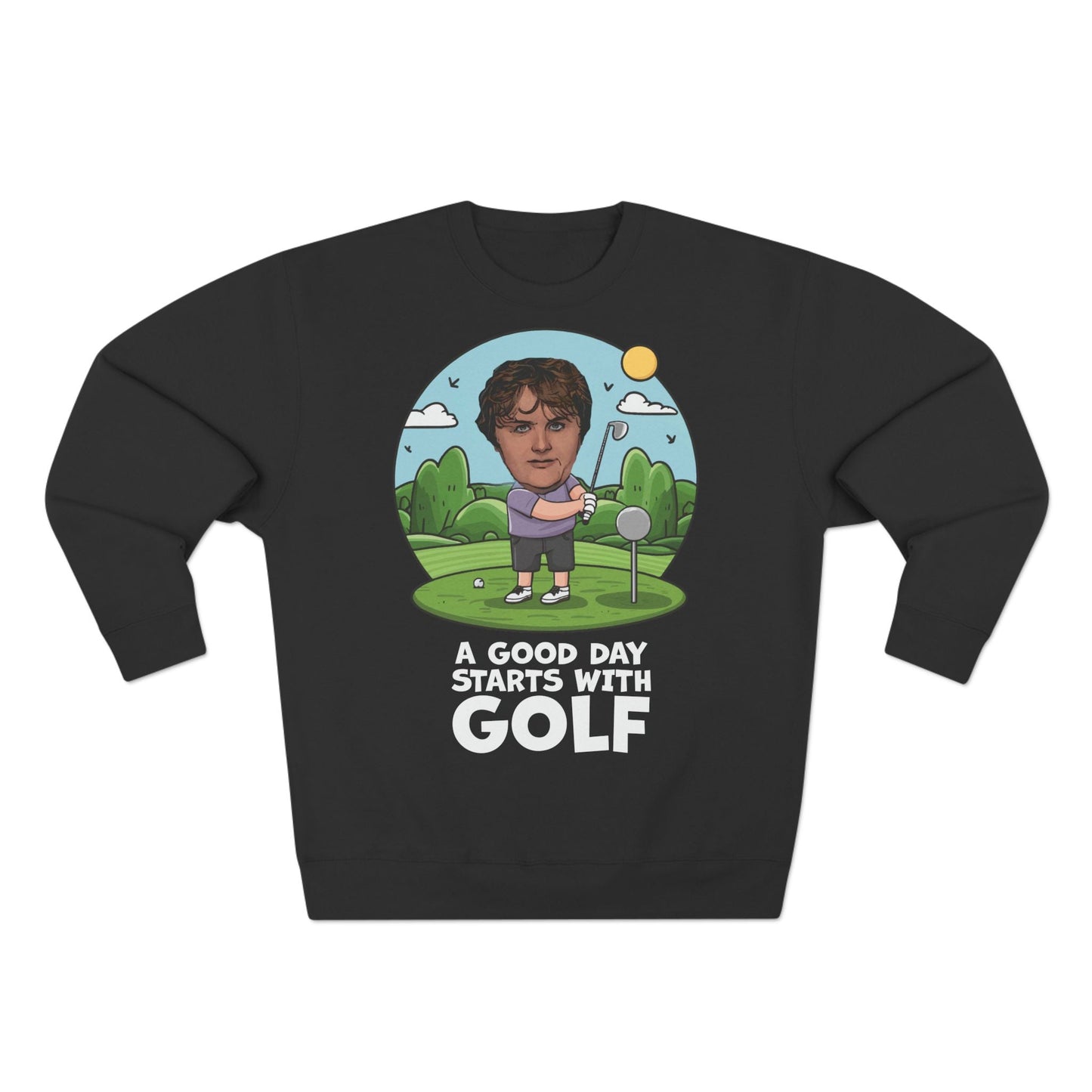 Lewis Capaldi Unisex Crewneck Sweatshirt - Golfing