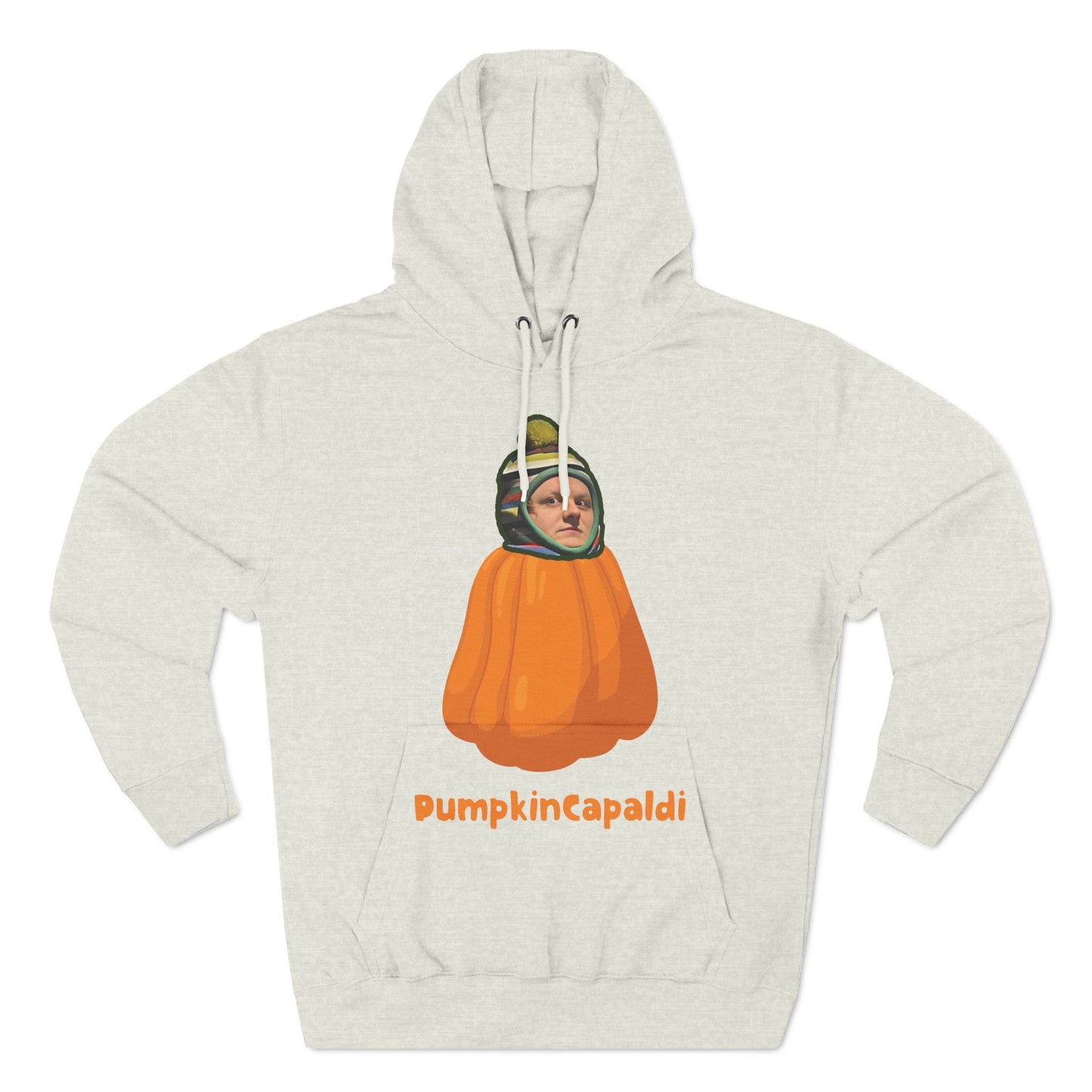 Lewis Capaldi Three-Panel Fleece Hoodie - Pumpkin Capaldi