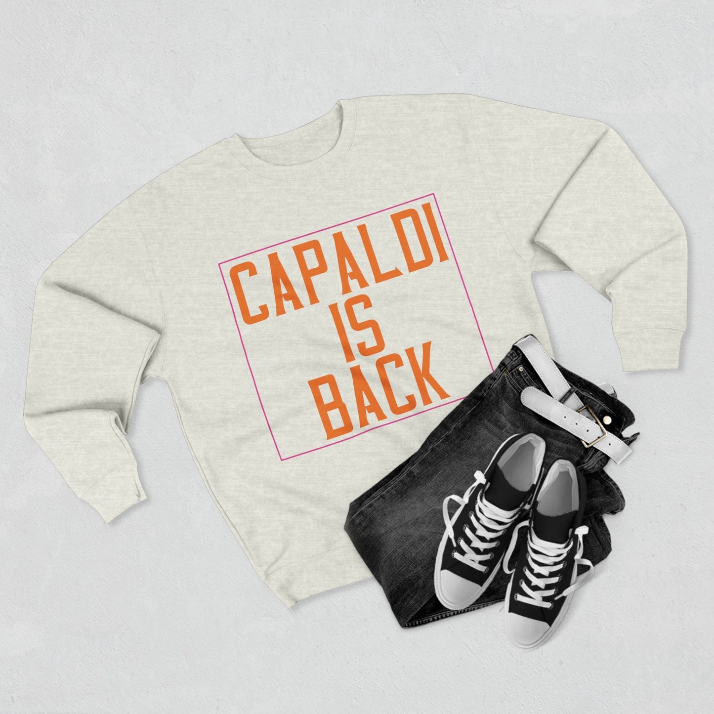 Lewis Capaldi Unisex Crewneck Sweatshirt - Capaldi Is Back