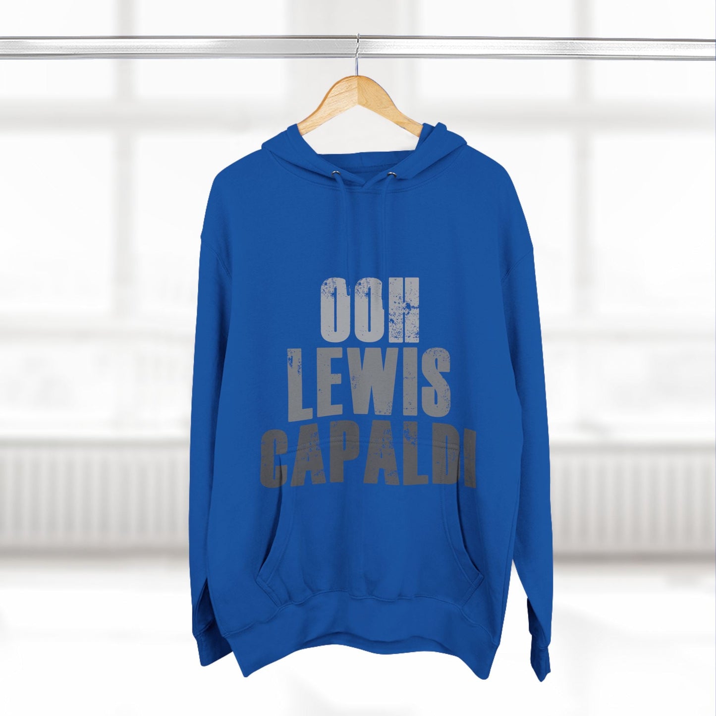 Lewis Capaldi Three-Panel Fleece Hoodie - Ooh Lewis Capaldi