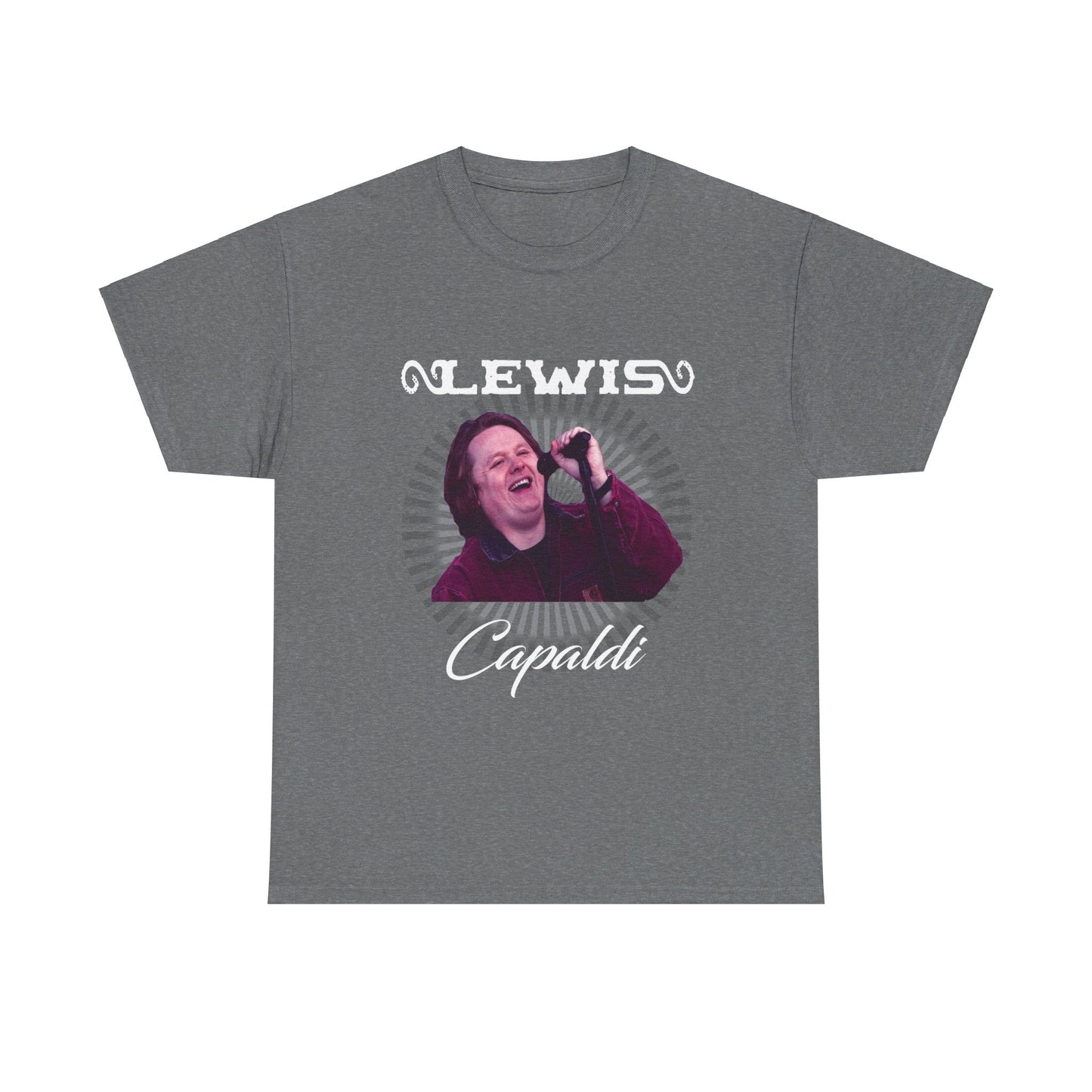 Lewis Capaldi Unisex Heavy Cotton Tee - Graphic