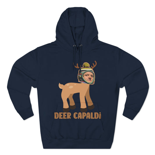 Lewis Capaldi Three-Panel Fleece Hoodie - Deer Capaldi