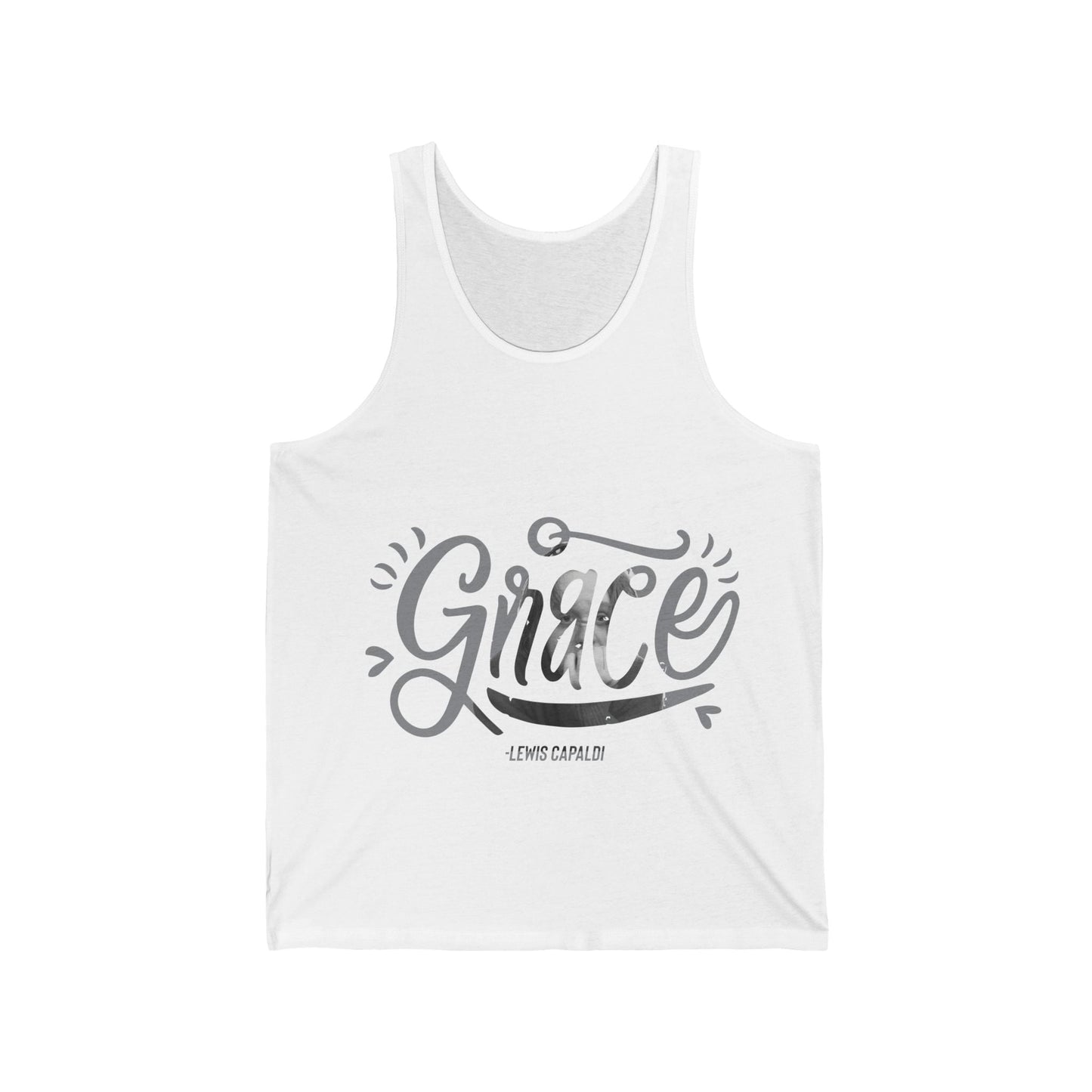 Lewis Capaldi Unisex Jersey Tank - Grace