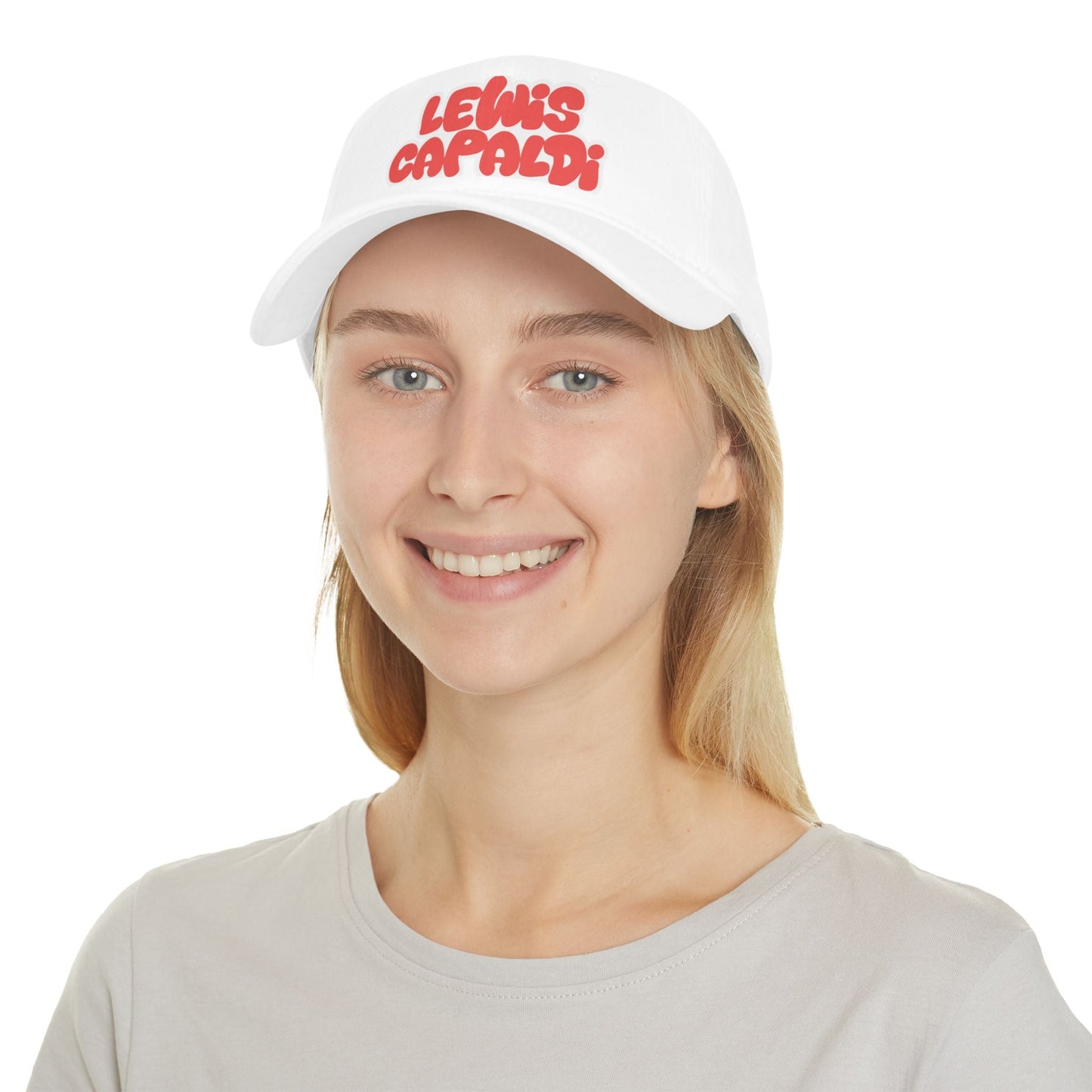 Lewis Capaldi Low Profile Baseball Hat - Writing