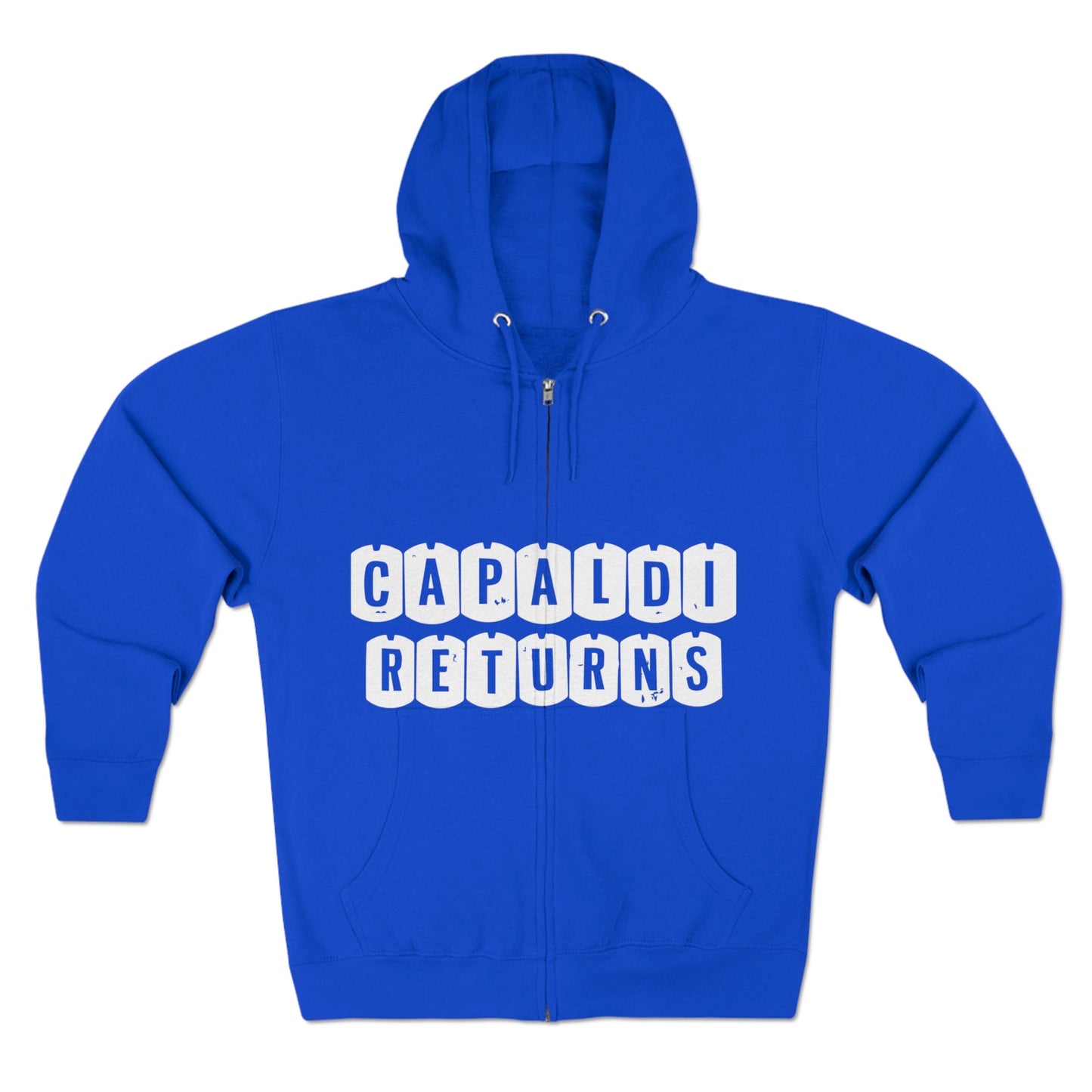 Lewis Capaldi Unisex Zip Hoodie - Capaldi returns