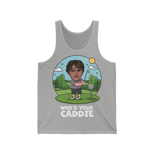 Lewis Capaldi Unisex Jersey Tank Top - Golfing