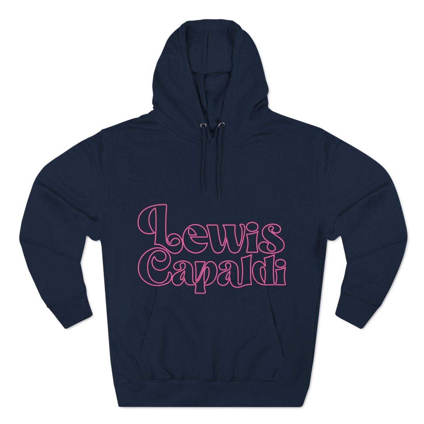 Lewis Capaldi Three-Panel Fleece Hoodie - Writing