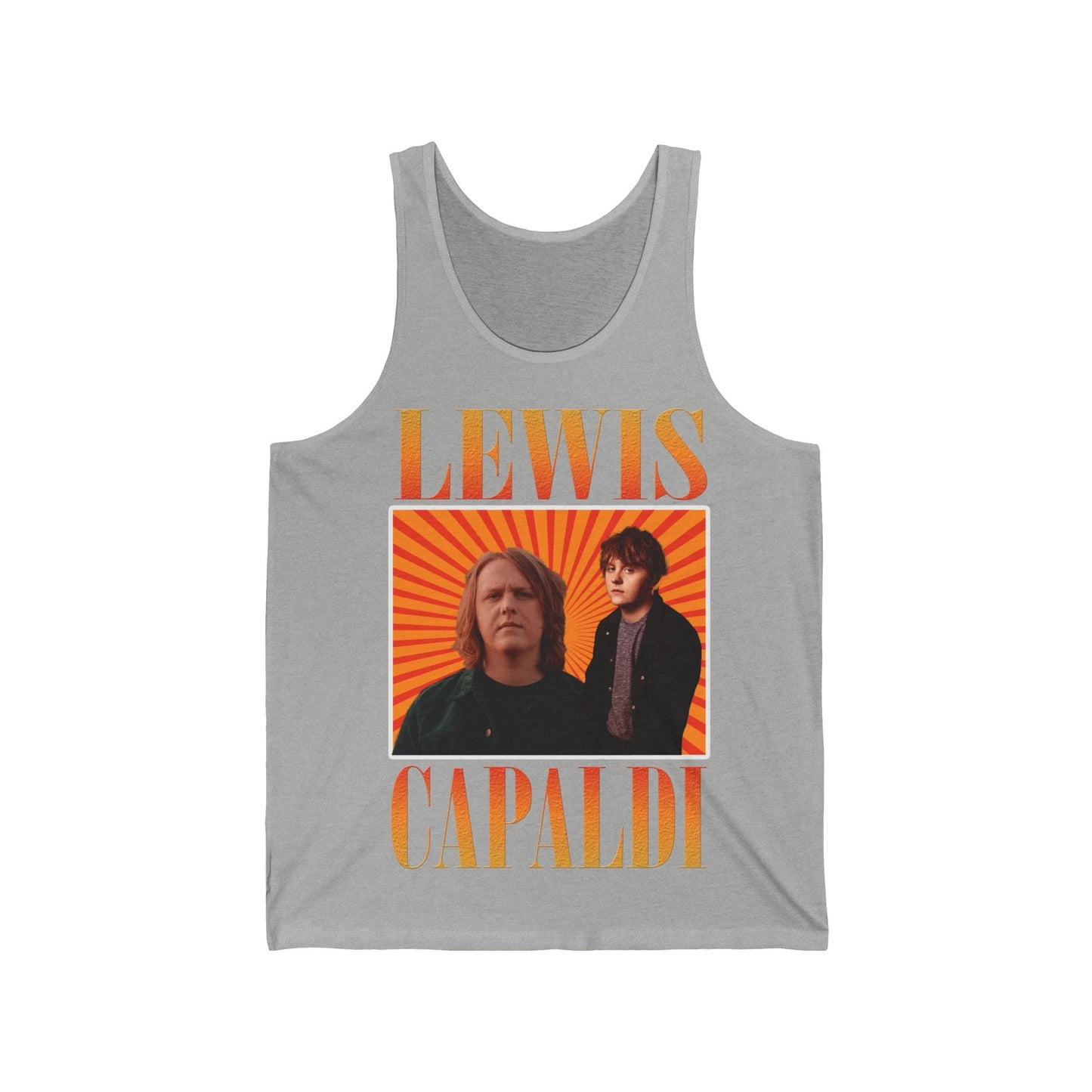 Lewis Capaldi Unisex Jersey Tank Top - Graphic