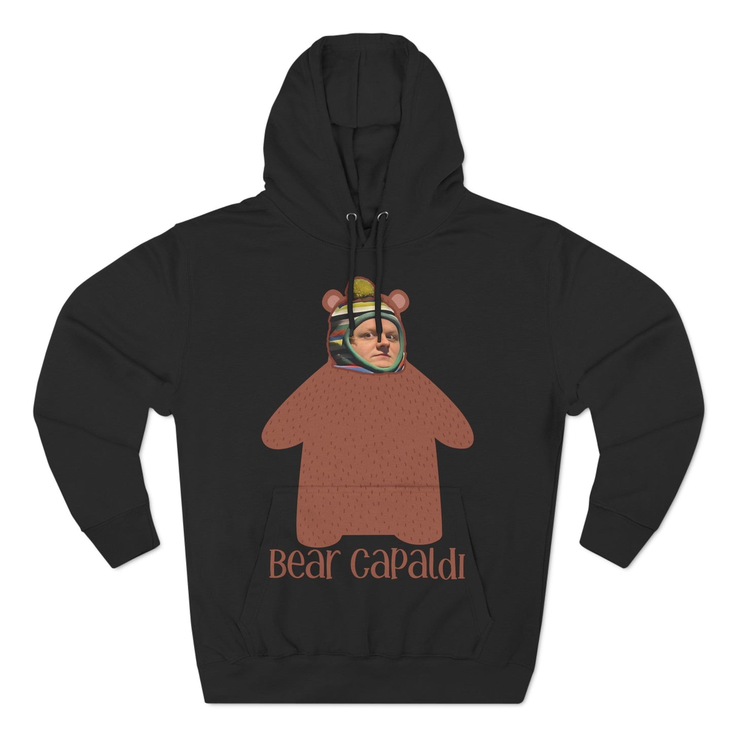 Lewis Capaldi Three-Panel Fleece Hoodie - Bear Capaldi