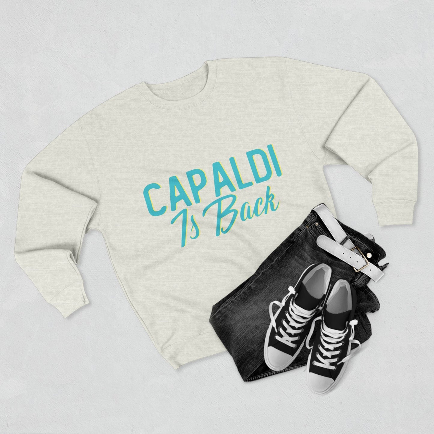 Lewis Capaldi Unisex Crewneck Sweatshirt - Capaldi Is Back