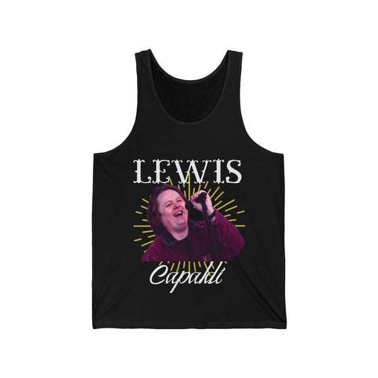 Lewis Capaldi Unisex Jersey Tank Top - Graphic