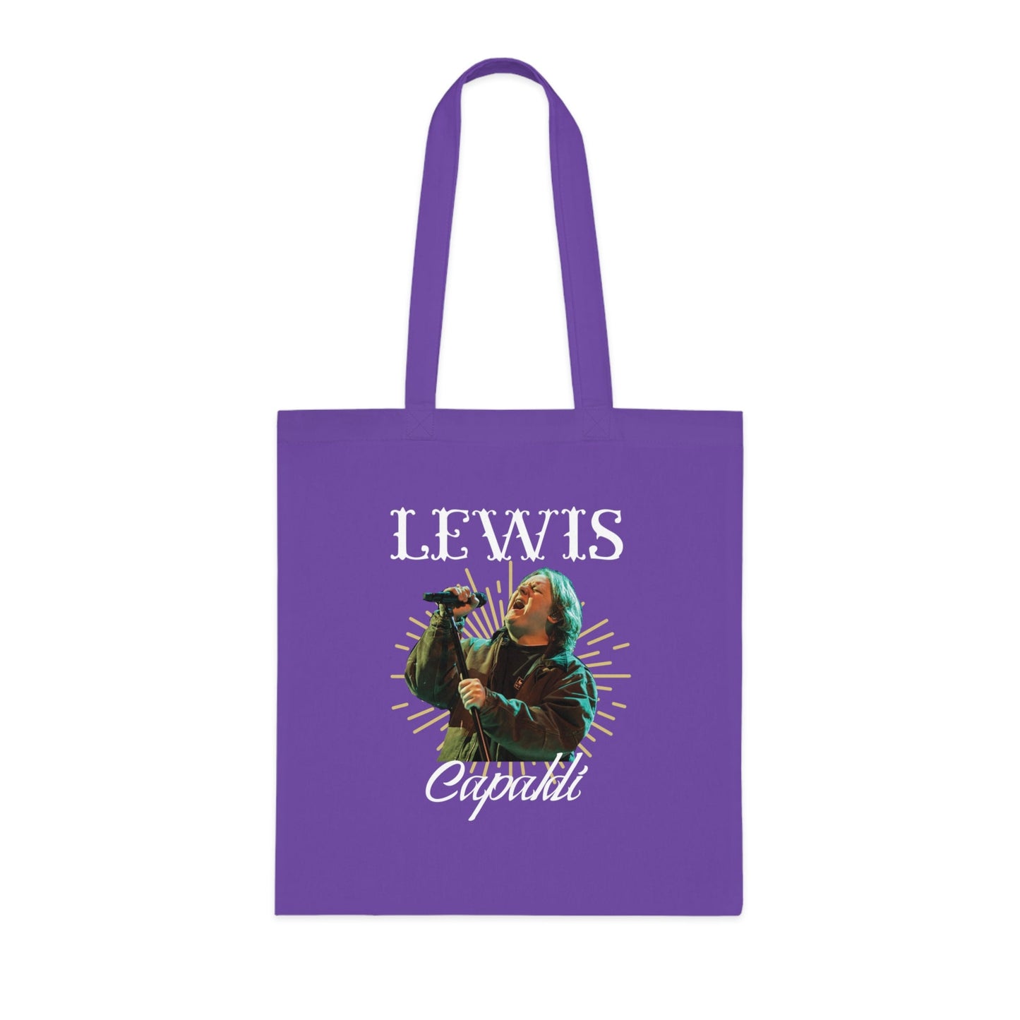 Lewis Capaldi Cotton Tote Bag - Graphic