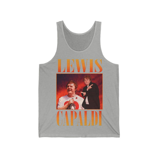 Lewis Capaldi Unisex Jersey Tank Top - Graphic