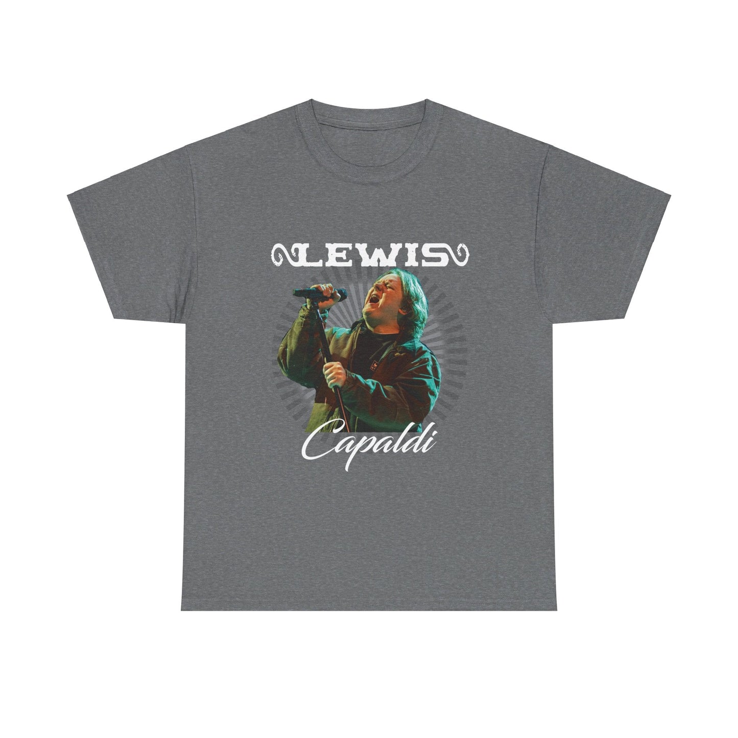 Lewis Capaldi Unisex Heavy Cotton Tee - Graphic