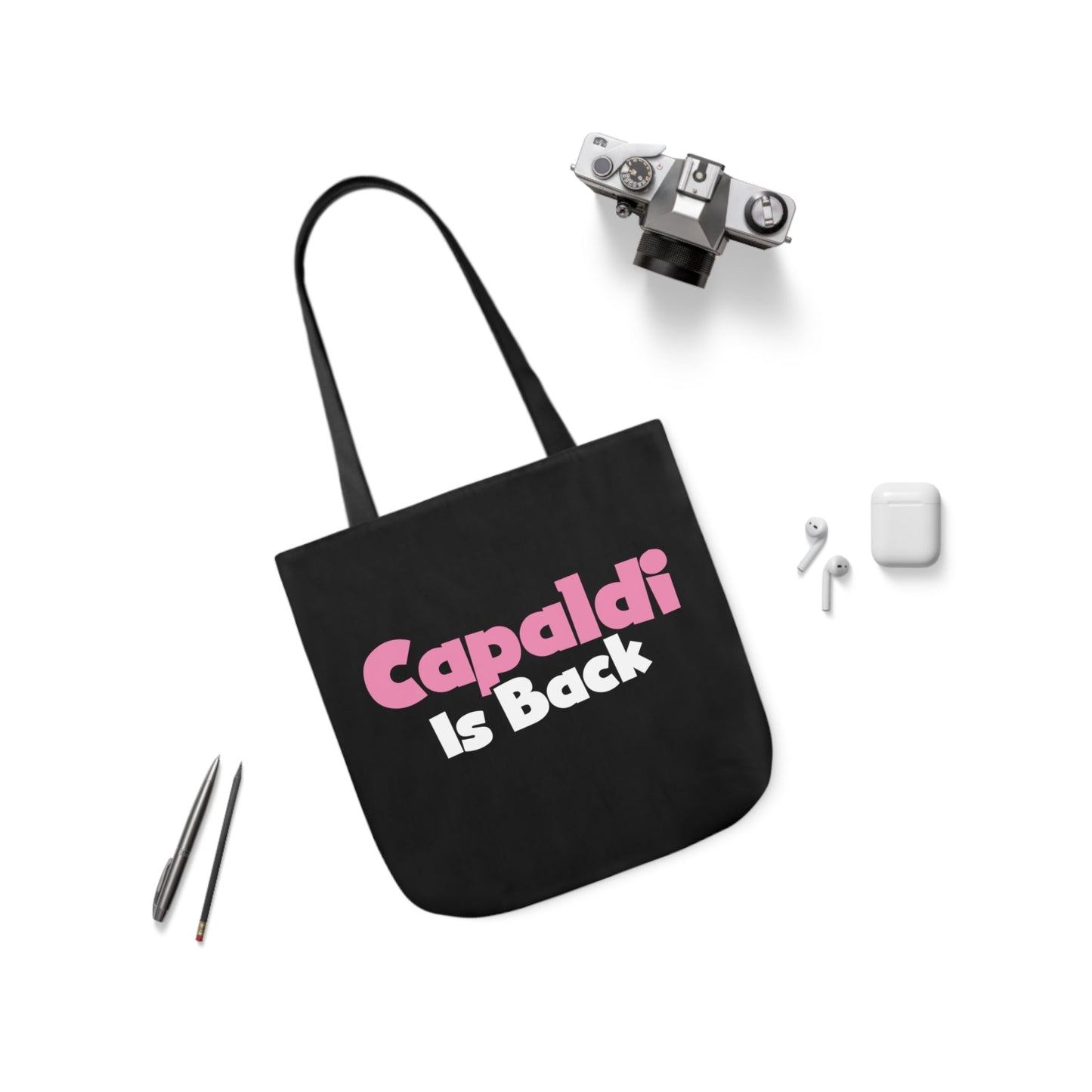 Lewis Capaldi Canvas Tote Bag - Capaldi is back