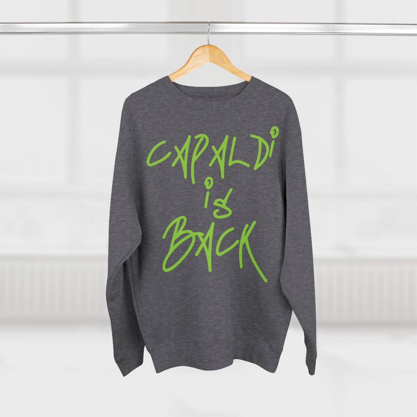 Lewis Capaldi Unisex Crewneck Sweatshirt - Capaldi Is Back