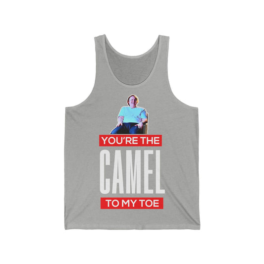 Lewis Capaldi Unisex Jersey Tank Top - You're the camel to my toe