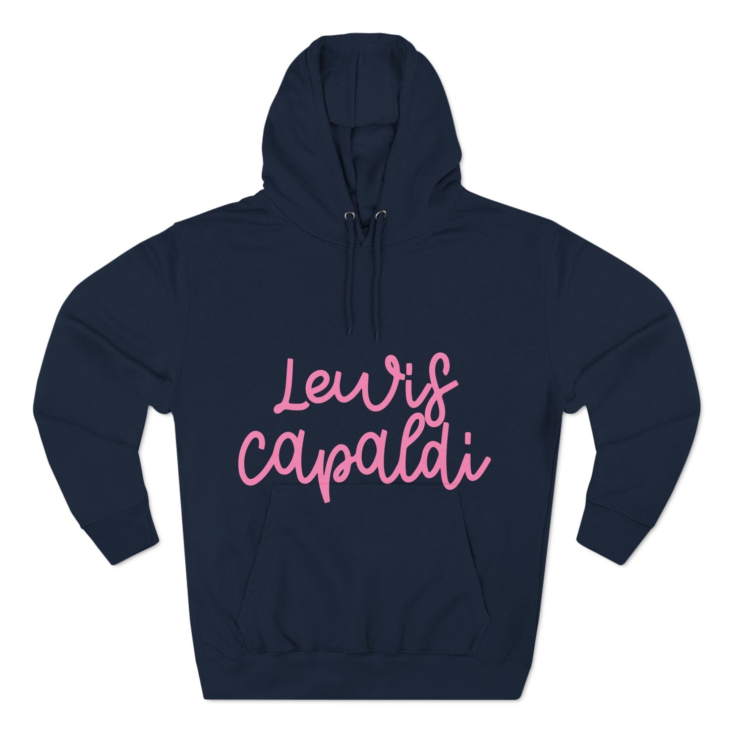 Lewis Capaldi Three-Panel Fleece Hoodie - Writing