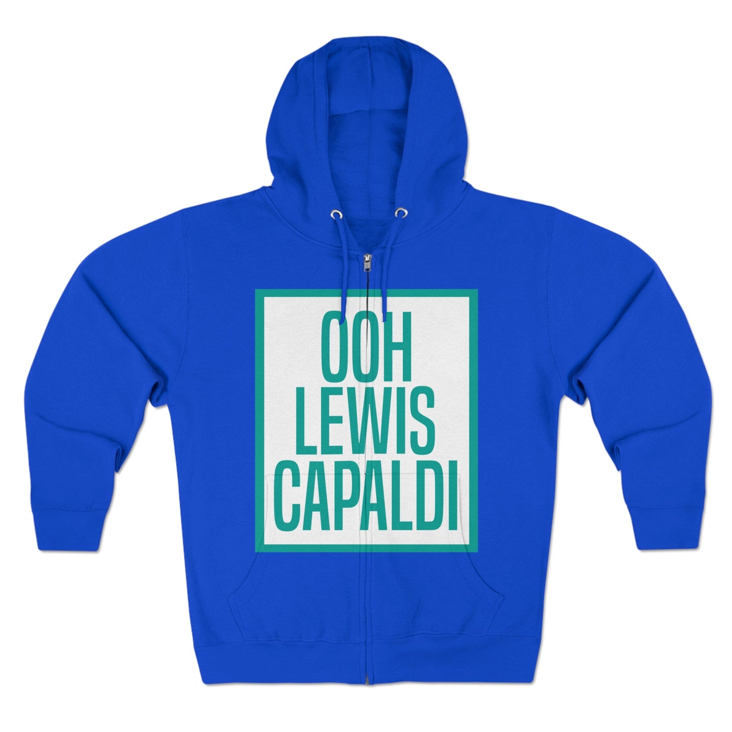 Lewis Capaldi Unisex Zip Hoodie - Ooh Lewis Capaldi