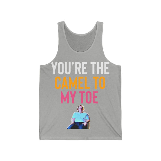 Lewis Capaldi Unisex Jersey Tank Top  - You're the camel to my toe