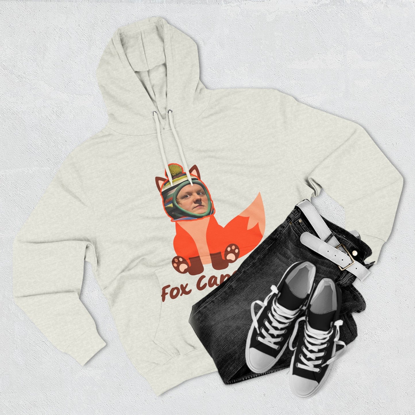 Lewis Capaldi Three-Panel Fleece Hoodie - Fox Capaldi