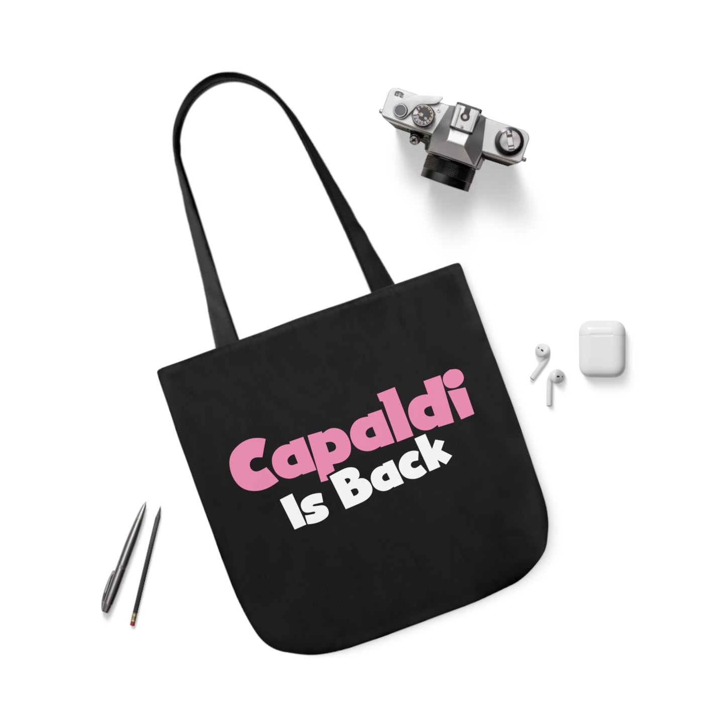 Lewis Capaldi Canvas Tote Bag - Capaldi is back