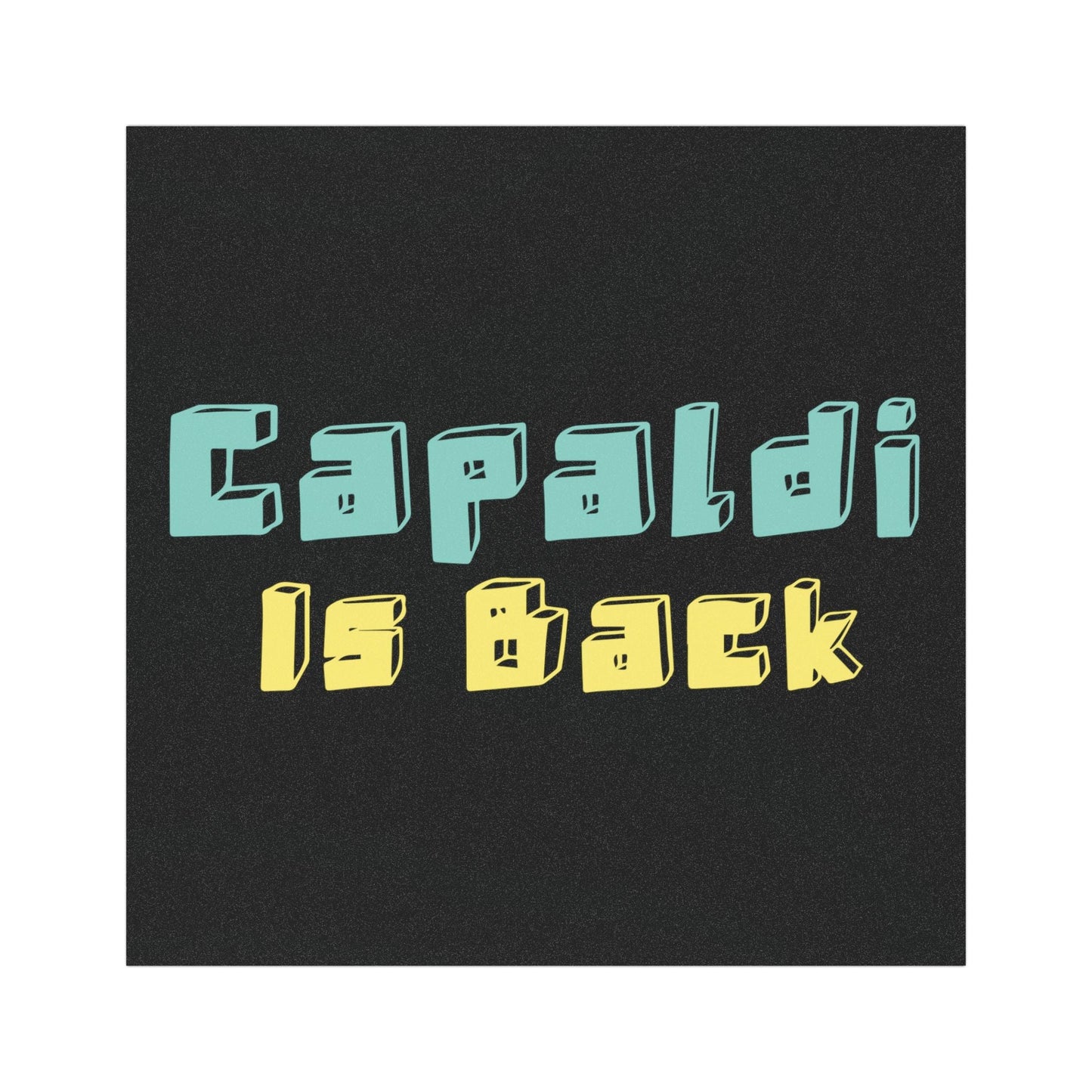 Lewis Capaldi Car Magnets - Capaldi is back