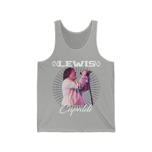 Lewis Capaldi Unisex Jersey Tank Top - Graphic