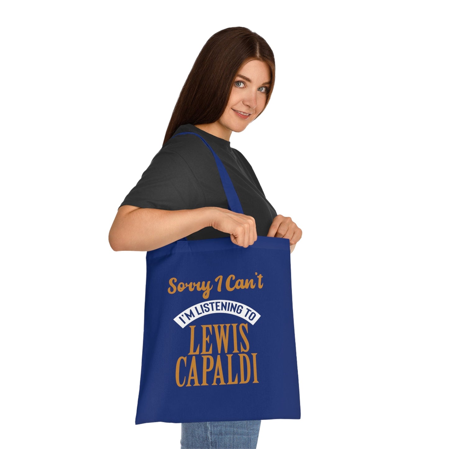 Lewis Capaldi Tote bag - Sorry I can't I'm listening to Lewis Capaldi