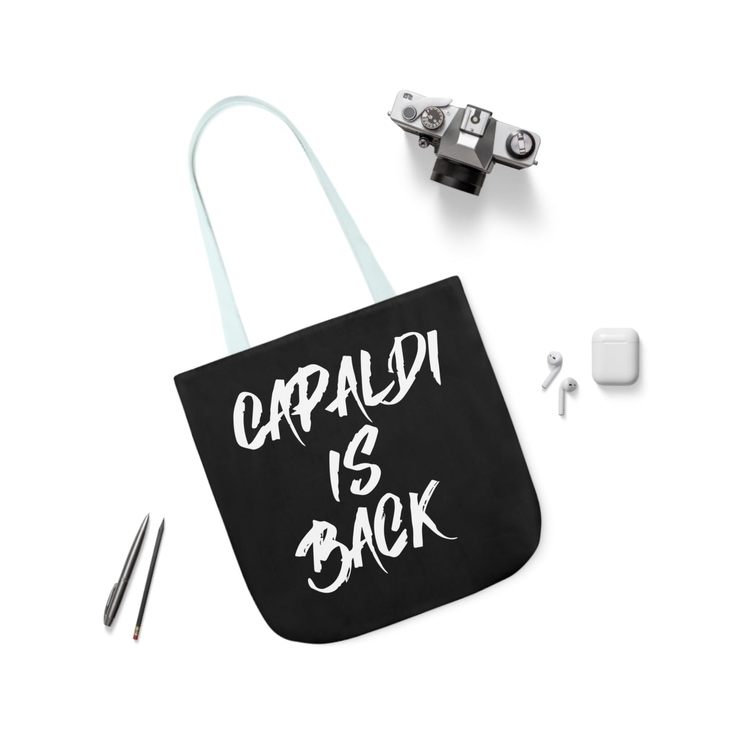 Lewis Capaldi Canvas Tote Bag - Capaldi is  back