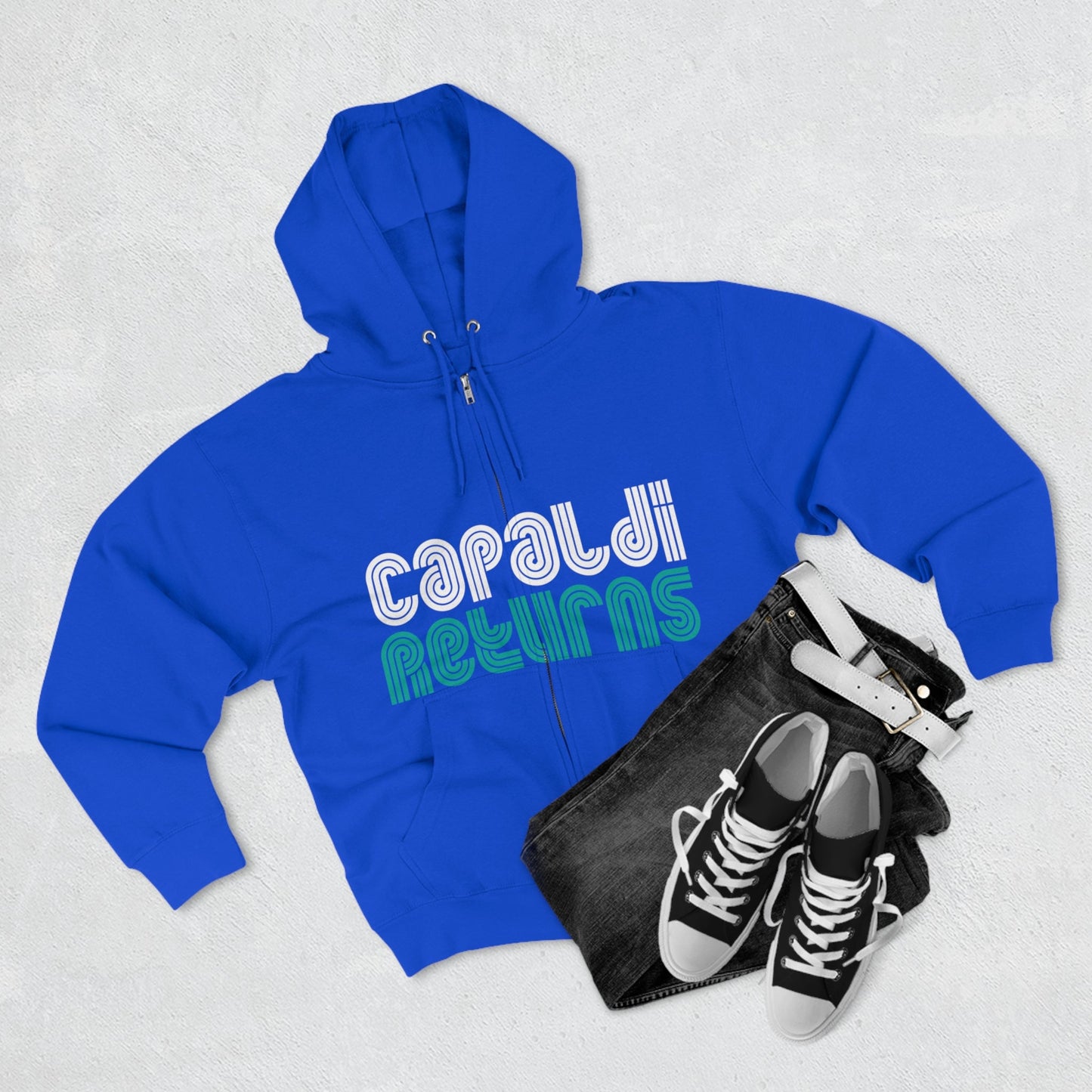 Lewis Capaldi Unisex Zip Hoodie - Capaldi return's