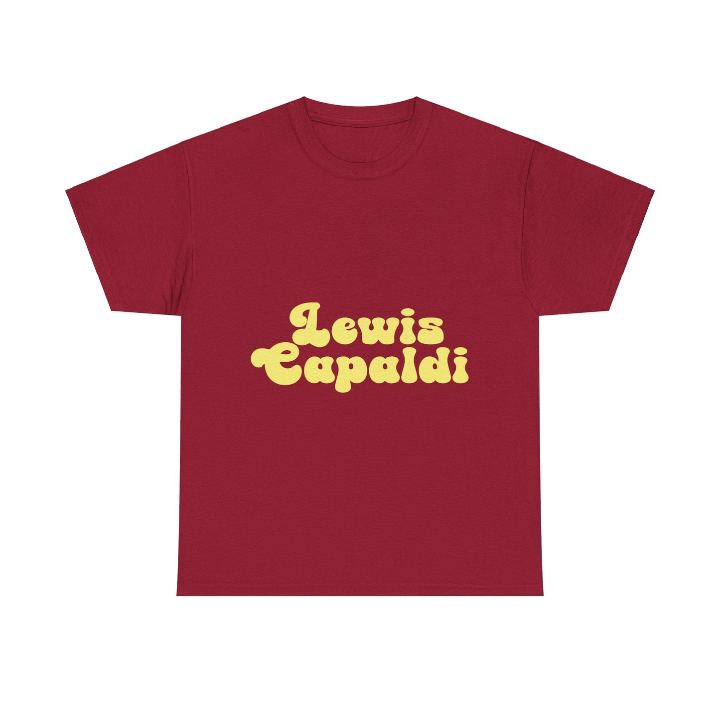 Lewis Capaldi Unisex Heavy Cotton Tee - Writing