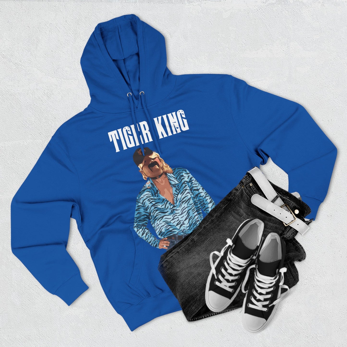 Lewis Capaldi Three-Panel Fleece Hoodie - Tiger King