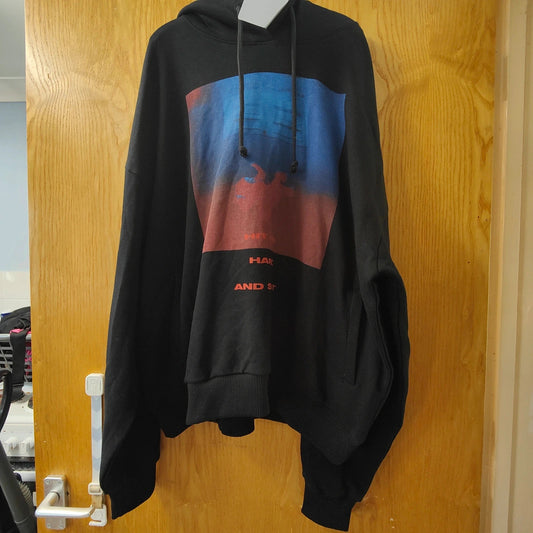 Billie Eilish x House Black Oversized Hoodie EU S Graphic Sweatshirt alcyone213k