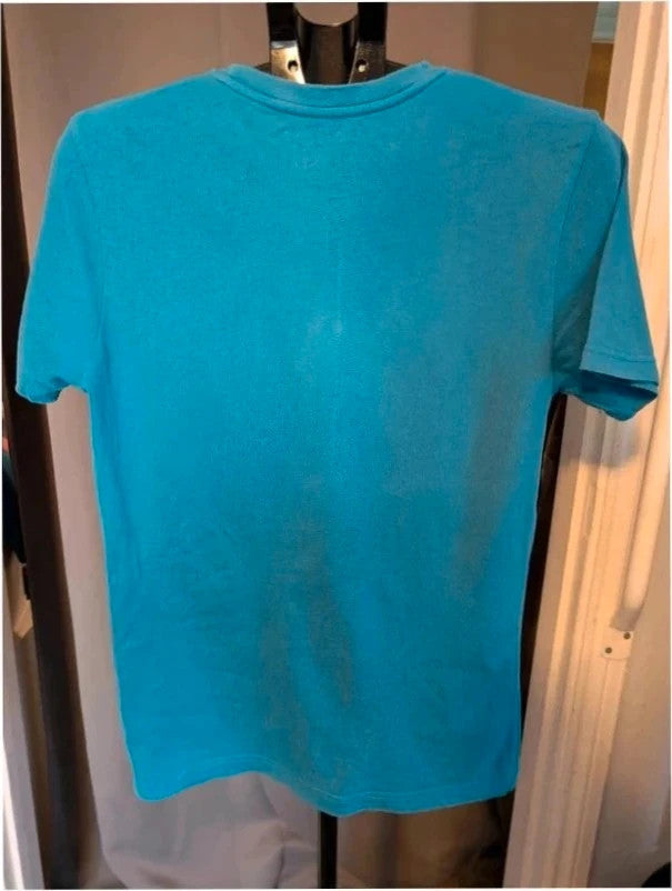 Urban Spirit blue graphic t-shirt featuring "True Legends" rock band print, soft cotton blend.
