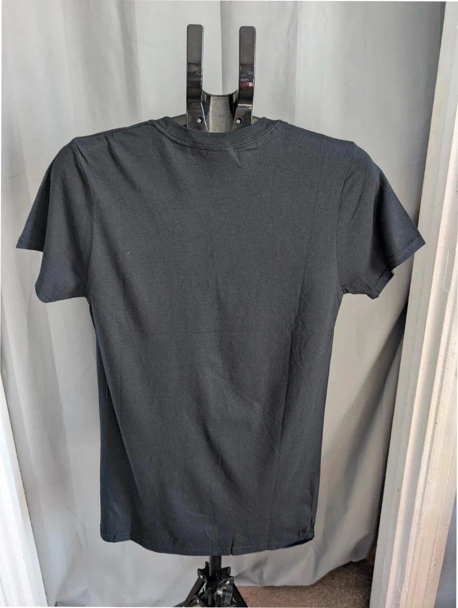 The Walking Dead black graphic tee featuring Rick, Daryl, Michonne, and Carl.