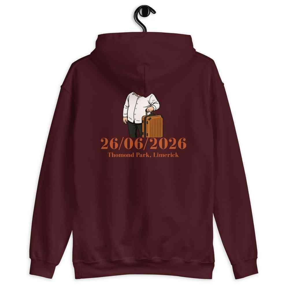 Lewis Capaldi 2026 Tour Hoodie - Black Unisex Cotton-Poly Blend alcyone213k
