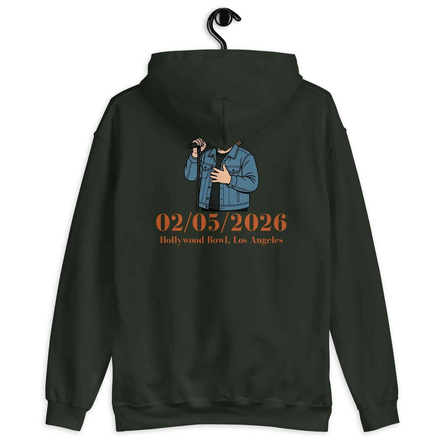 Lewis Capaldi 2026 Tour Hoodie - Black Unisex Eco-Friendly Merchandise alcyone213k