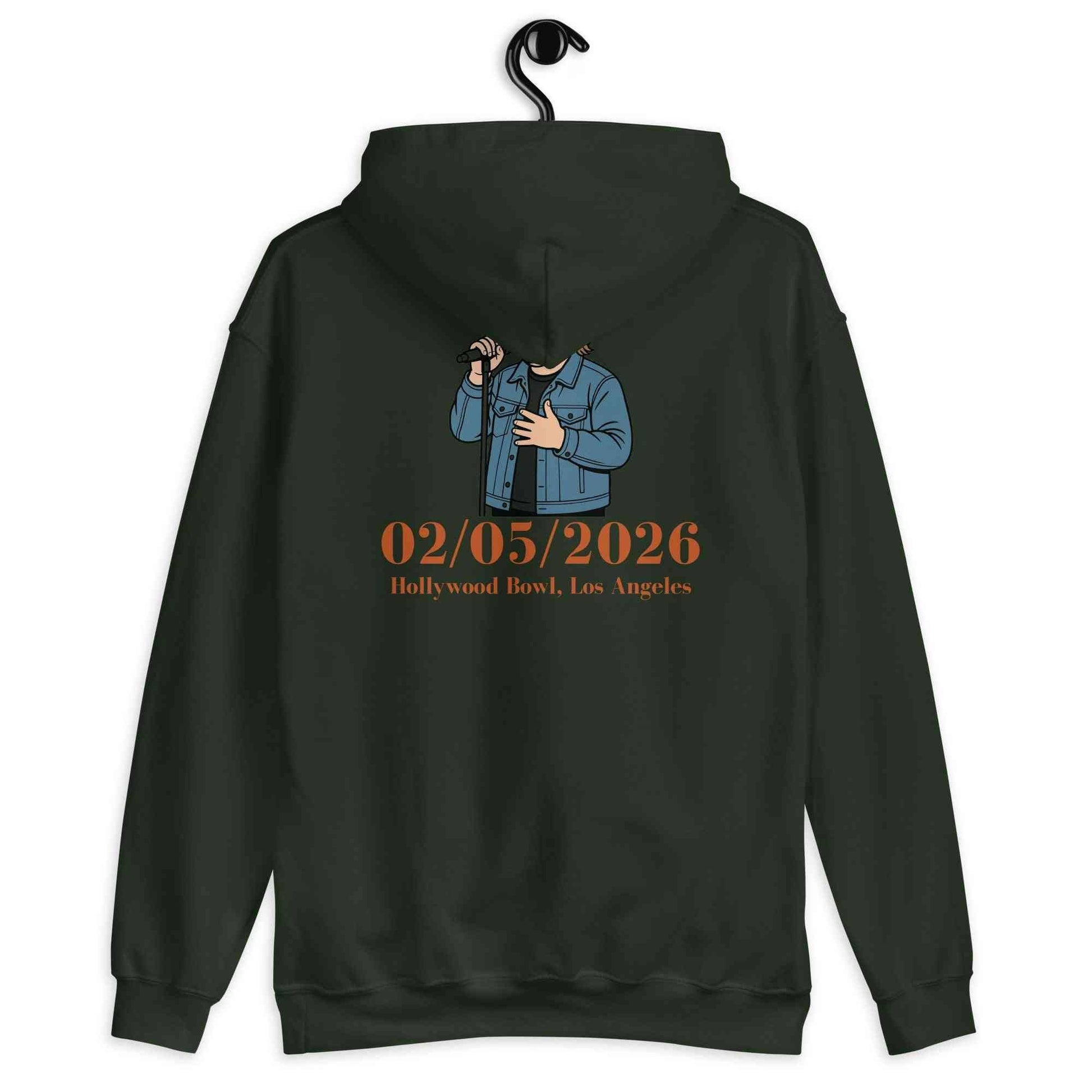 Lewis Capaldi 2026 Tour Hoodie - Black Unisex Eco-Friendly Merchandise alcyone213k