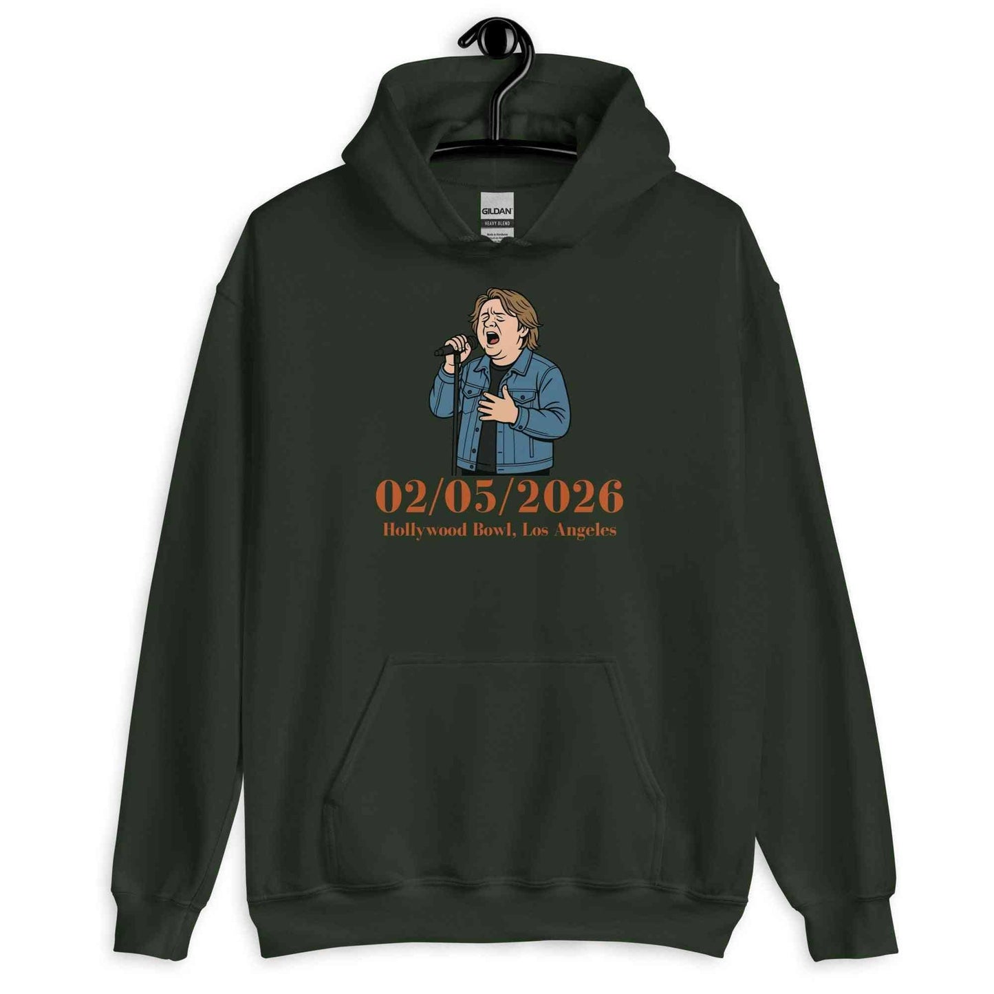 Lewis Capaldi 2026 Tour Hoodie - Black Unisex Eco-Friendly Merchandise alcyone213k