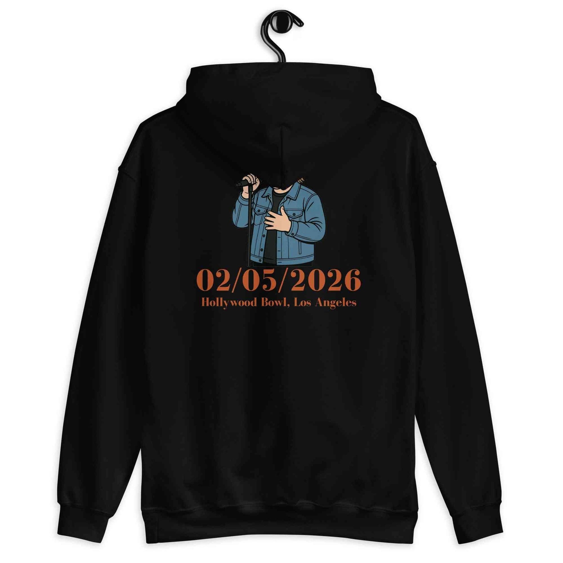 Lewis Capaldi 2026 Tour Hoodie - Black Unisex Eco-Friendly Merchandise alcyone213k