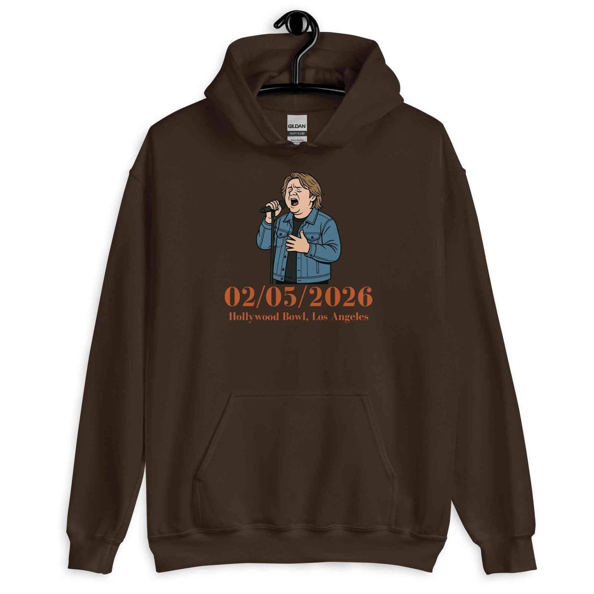 Lewis Capaldi 2026 Tour Hoodie - Black Unisex Eco-Friendly Merchandise alcyone213k